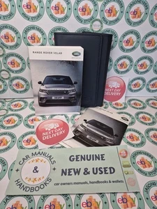 RANGE ROVER VELAR OWNERS MANUALS HANDBOOK WALLET 2017-2020 - Picture 1 of 12