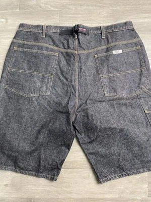 Pantalones Cortos Vintage Polo Ralph Jeans Para Hombre 42 Negro Suelto Carpintero RL 67 Denim Foto 1 de 4