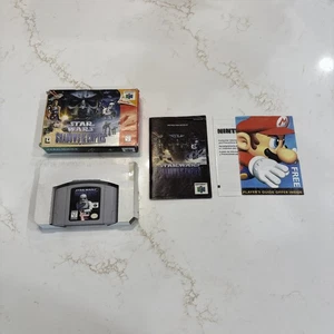 Star Wars: Le Ombre dell'Impero N64 - CIB completo di scatola - Foto 1 di 23