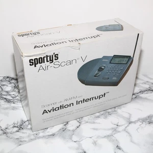 NEU - Sporty's Air-Scan V (Modell SP-127) Scanner mit AM/FM & Aviation Interrupt - Bild 1 von 17