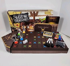Ship of Treasures Pirate Board Game 2017 Pressman Family/Children's Game - Picture 1 of 21