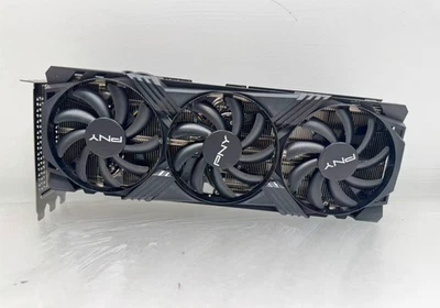 PNY GeForce RTX 4070Ti 12GB GDDR6X PCIE 4.0 VERTO Triple FAN Graphics Card - Image 1 of 4