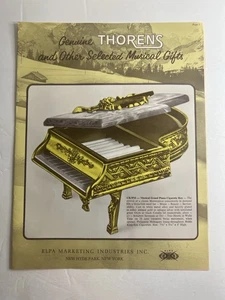 Catálogo Vintage: Thorens Musicsl Regalos Elpa Marketing 1965 s - Imagen 1 de 7