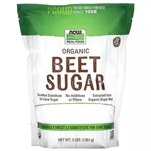 Organic Beet Sugar, 3 lbs (1361 g) - Picture 1 of 2