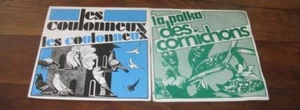 Lot de 2 45Tours PS 7' Label Divox Les Coulonneux Misprinted Belgium - Picture 1 of 1