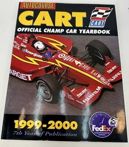 AUTOCOURSE OFFICIAL CHAMP CAR YEARBOOK 1999-2000 Hard Cover w Dust Jacket - Picture 1 of 3