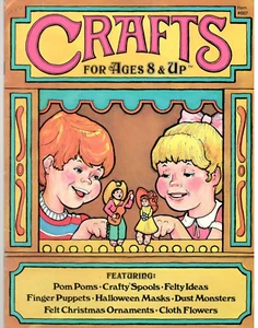 Crafts for Ages 8 & Up~Vintage 1977 Booklet - Picture 1 of 2