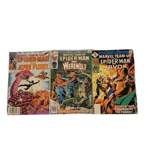 3 Comic Konvolut Marvel Team-Up Spiderman #7 93 & 69 - Marvel Comics - Bild 1 von 12
