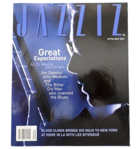 Jazziz Magazine Sept 2002 Al Di Meola Joe Zawinul John Medeski Blood Ulmer - Picture 1 of 4