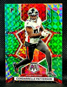 2022 Panini Mosaic Football - CORDARRELLE PATTERSON #8 - Green Mosaic Prizm - Picture 1 of 2