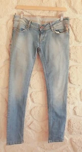 Jeans femme bleu neuf Meltin'Pot taille W29 L32 modèle Monte (or2) - Imagen 1 de 4