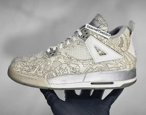 Nike Air Jordan 4 Retro Laser Metallic 2015 OG Para hombre Talla 6 Juventud = Mujer 7,5 - Imagen 1 de 15