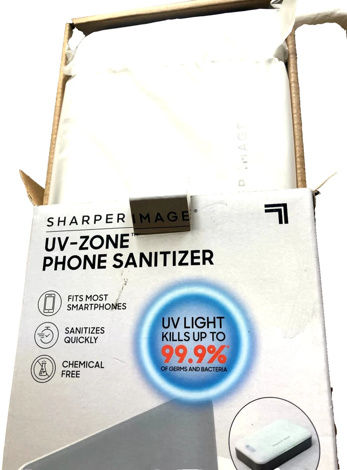 LIMPIADOR DESINFECTANTE TELÉFONO ZONA UV IMAGEN MÁS NÍTIDA Nuevo en Caja Foto 1 de 1