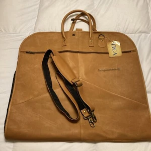 TICA Independence Golf Club Leather Travel Carry-on Garment / Suit Bag * NEW! - Picture 1 of 7