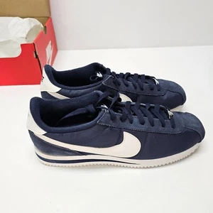 Scarpe Nike Cortez 72 Basic Nylon Uomo 12 Ossidiana Blu Navy Running 819720-411 - Foto 1 di 12