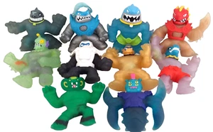 Goo Jit Zu toys Assorted Action 5 Inch Figures lot Bundle 10x - Picture 1 of 11