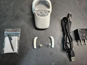Styletto 1X Charge & GO Receiver in Canal hearing aids App control MFI+Charger - Picture 1 of 1