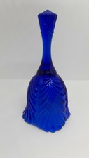 Febton Cobalt Blue Bell Fan Pattern