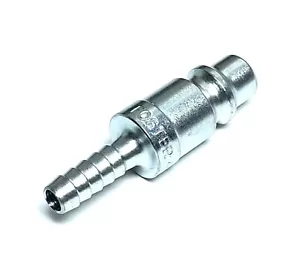 FOSTER 46-4, Air Fitting, Quick-Connect Plug, 3/8" Coupling × 1/4" Hose Barb - Picture 1 of 2