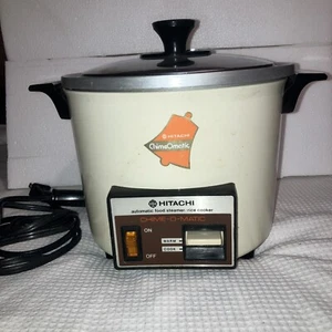 Hitachi Chime-O-Matic Automatic Food Steamer Rice Cooker Model RD-4053 Vintage - Bild 1 von 7