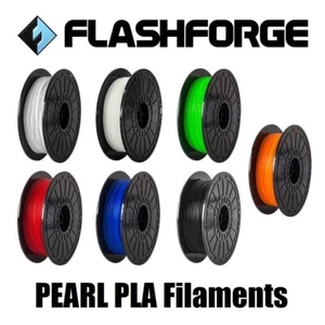 Flashforge PEARL PLA 3D Printer Filament 1.75mm 0.5KG -Tough PLA-Polyester Blend - Picture 1 of 24