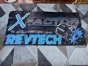 Genuine Trinity Revtech XFactor RC Car Track Banner 3ft x 6ft Heavy Duty Vinyl - Picture 1 of 1