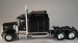 HO 1:87 TSH # 654 Kenworth 900L Tandem Axle Tractor - Black - Picture 1 of 3