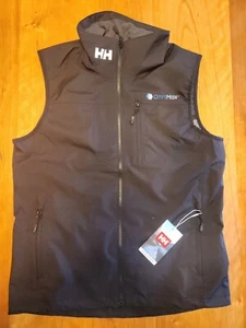 Helly Hansen Crew Vest 2.0 Men's Size S Black New with Tag, branded Omnimax - Picture 1 of 3
