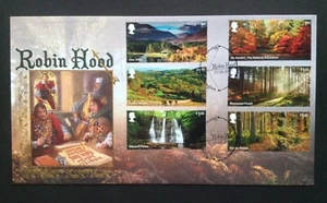 GB Buckingham 2019 Forests Set on Robin Hood First Day Cover Sherwood Forest SHS - Picture 1 of 2