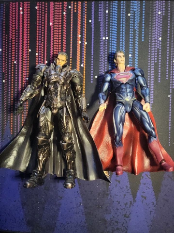 Superman Play Arts Kai / General Zod Play Arts Kai Cover