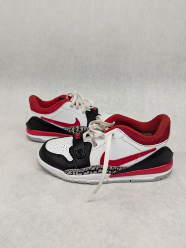 Jordan Legacy 312 Low Fire Red (PS) CD9055 160 scarpe sneakers bambini taglia 13C nuove