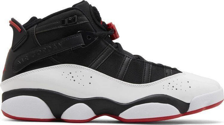 Jordan 6 Rings Black Varsity Red
