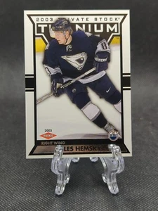 2002-03 Pacific Private Stock Titanium Retail /1475 Ales Hemsky #115 Rookie RC - Picture 1 of 2