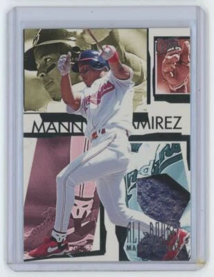 1995 Fleer Manny Ramirez Rookie .  Cleveland Indians #9 - Image 1 of 2