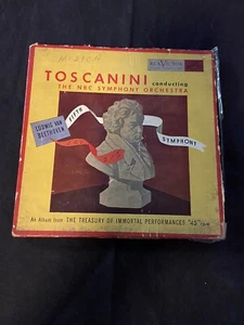 Toscanini W/ The NBC Symphony Orch.Beethoven Symphony No. 5 C Minor Red Vinyl - Picture 1 of 9