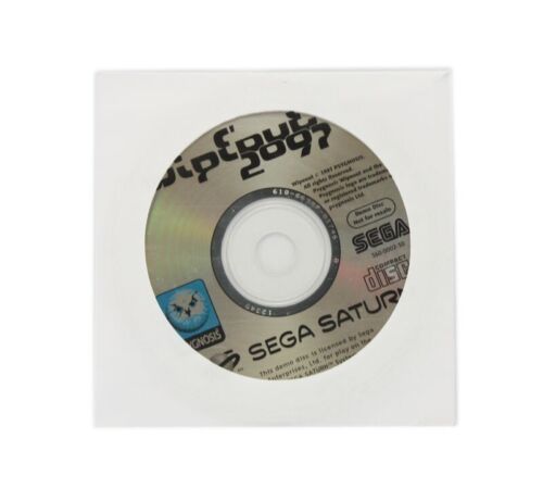 Saturn - Saturn - Power 5 WipEout 2097 CD demo solo CD