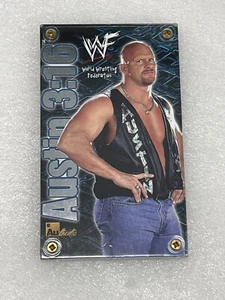 99 Authentic Images WCW 3x5 Card AUSTIN 3:16 NNO Blank / 5000 PROMO SAMPLE WWF - Picture 1 of 3