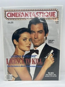 UNFEHLBARER ZUSTAND 1989 Cinefantastique Magazin JAMES BOND LIZENZ ZUM TÖTEN - Bild 1 von 6