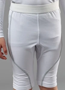 2 x Boys or Girls White cycling sports gym shorts Age 6 7 8 9 10 11 12 13 cheap - Picture 1 of 1