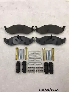 Front Ceramic Pads & Fitting KIT for Jeep Cherokee XJ 1990-2001 BRK/XJ/023A - Picture 1 of 4