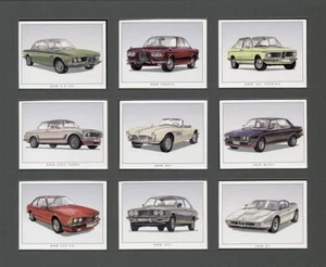 BMW Original Sammlerkarten - 507 2002 Turbo 3.0CSL 635CSi 323i 535i M1 Bilder - Bild 1 von 1