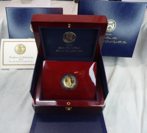 2009 Ultra High Relief Double Eagle US Mint $20 Gold 1 Oz .999 Box & COA - Picture 1 of 7