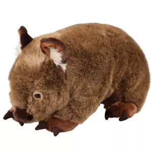 Wombat soft plush toy large 17"/45cm BIG RUSS Wombat Toy by Minkplush - Bild 1 von 3