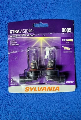 SYLVANIA 9005 XtraVision High Performance Halogen Headlight Bulbs Open - Image 1 of 2