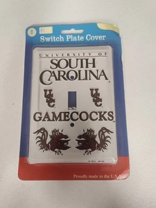 South Carolina Gamecocks NCAA Switch Plate Cover USA NOS - Picture 1 of 2