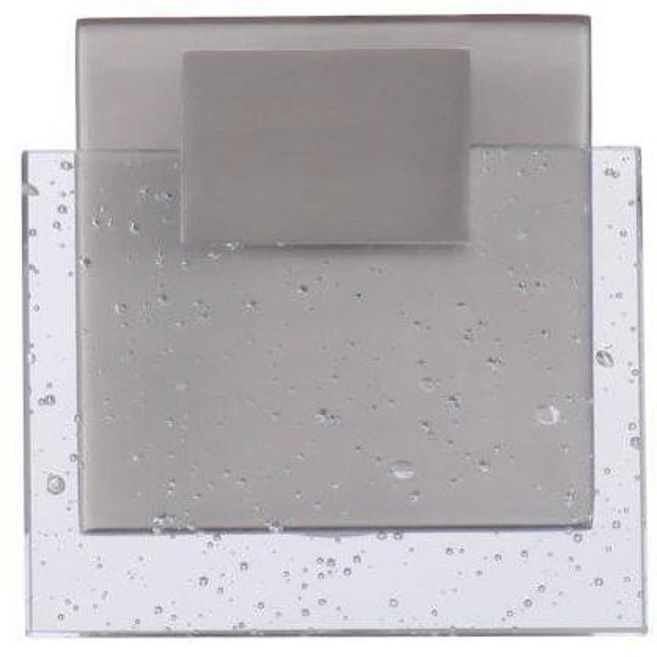 Aplique de pared de aluminio hecho a mano 15905BNK-LED níquel pulido cepillado Foto 1 de 1