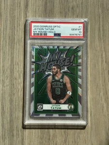 2020-21 Donruss Optic Basketball Jayson Tatum Base My House PSA 10 🍀 - Picture 1 of 2