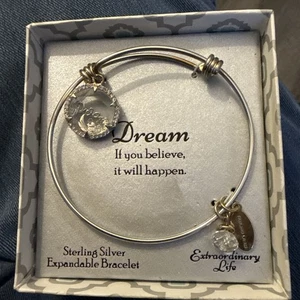 Traum Sterling Silber erweiterbares Armband von Extraordinary Life - Bild 1 von 6