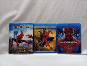 Spider-Man Blu-Ray DVD Konvolut Spider Man 3, Homecoming & Amazing Spider-Man - Bild 1 von 10