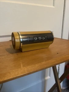 SANKYO Digital Alarm Clock Yellow NON Working Model 401 Tokyo Japan - Picture 1 of 3